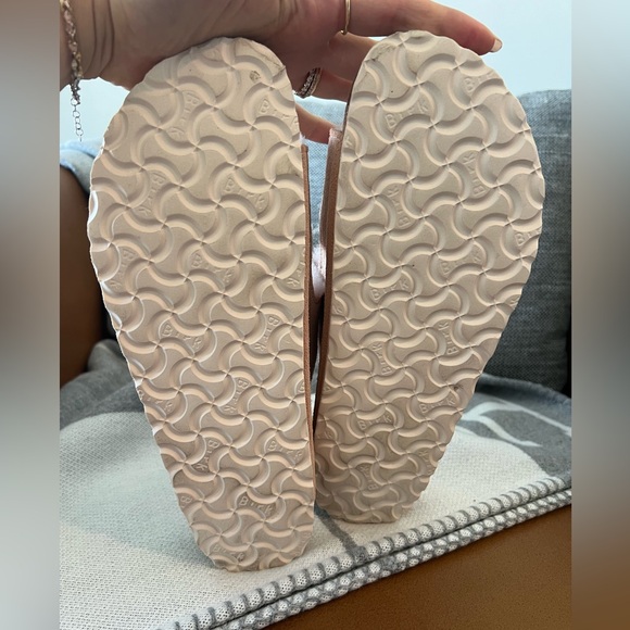 Birkenstock Arizona Shearling Light Rose Regular Width - Picture 5 of 7